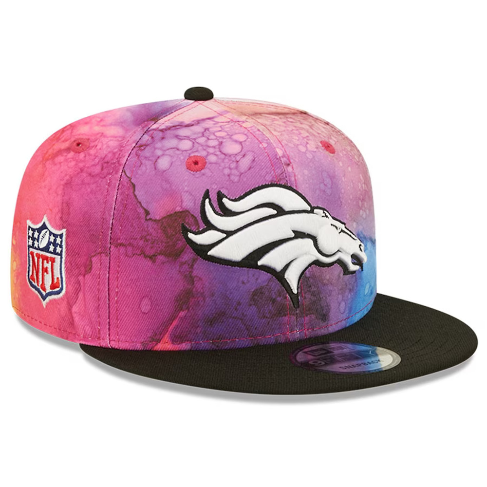 New Era Denver Broncos Crucial Catch 2022 NFL Ink-Dyed 9FIFTY Snapback Hat